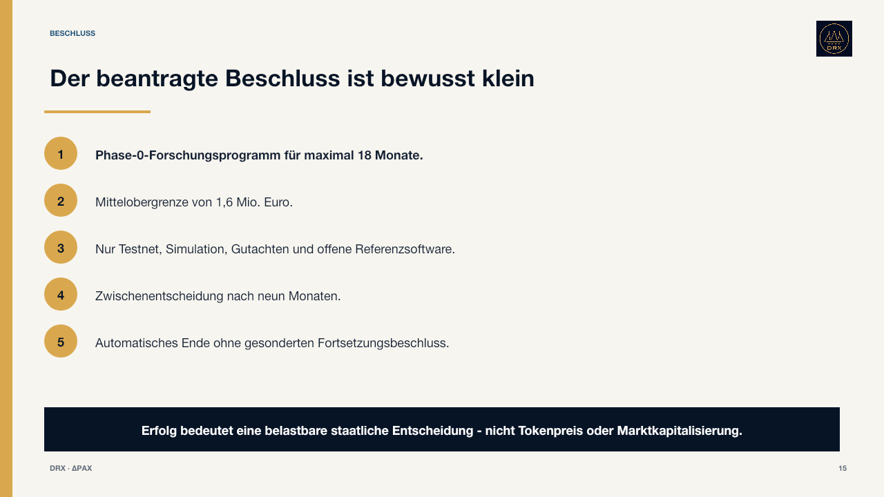 Entscheidungsantrag